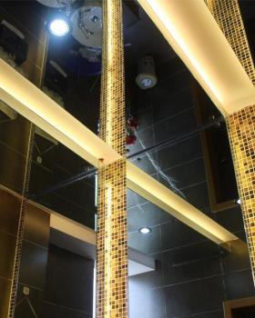 简约休闲会所设计，散座区与包间打造舒适空间