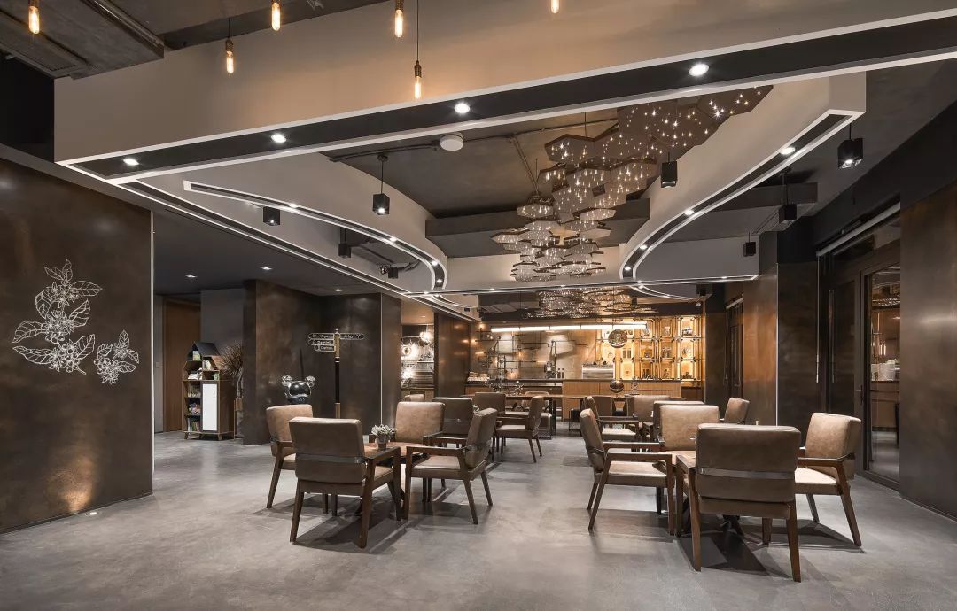 上海禧瑞荟星空咖啡馆,UMA 伍玛设计诠释生活哲学-22
