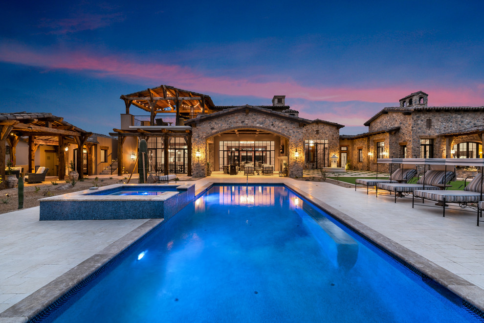 美国豪华独栋别墅演绎现代工业风-14