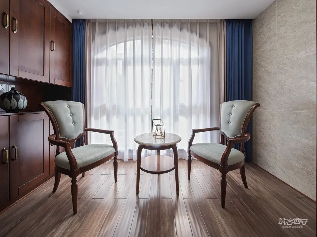 退休生活重启 · 吴永华设计师的平衡不对称养老新宅丨中国西安丨西安旗盛装饰-44