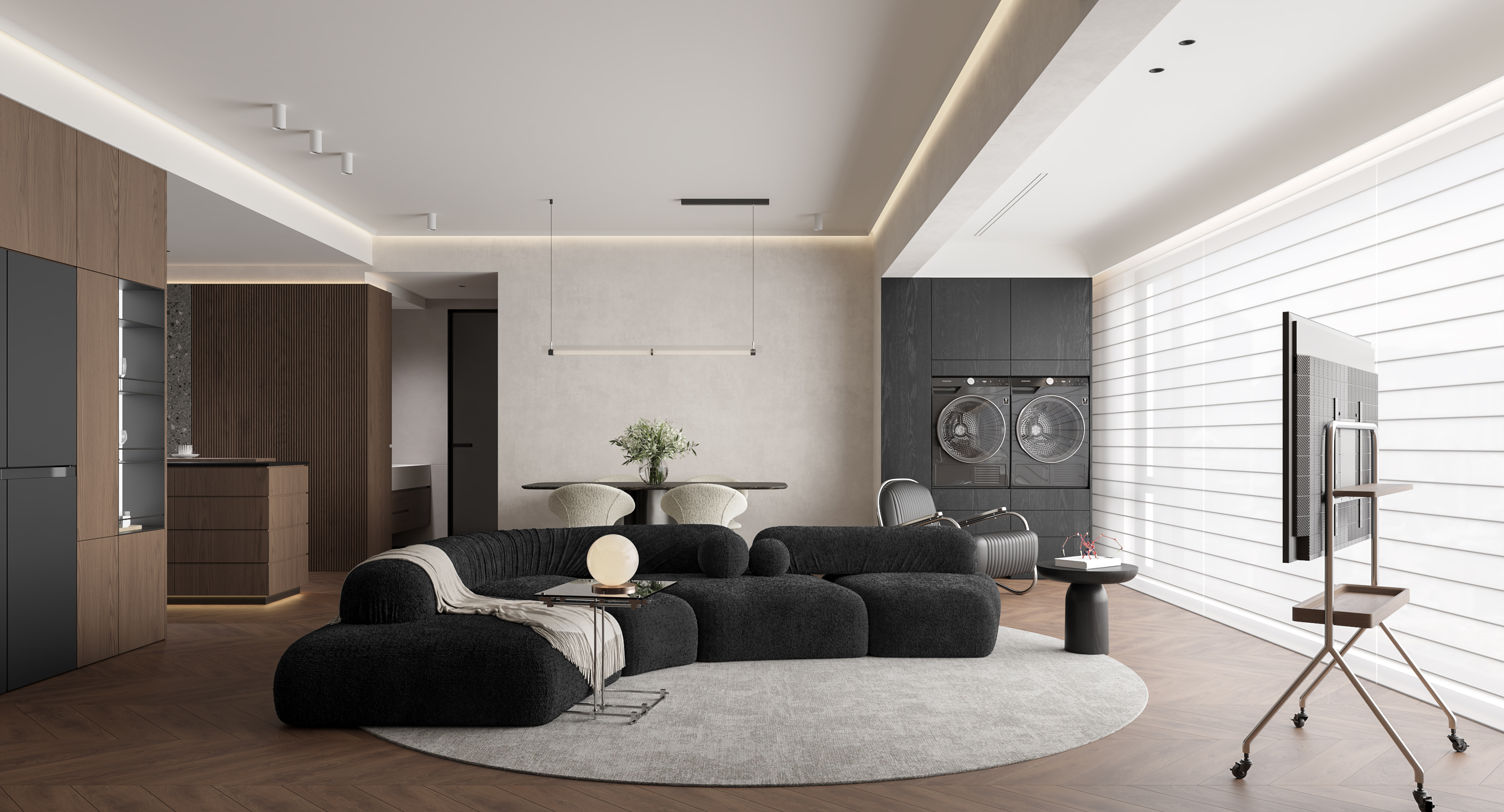 现代中古效果图表现-5