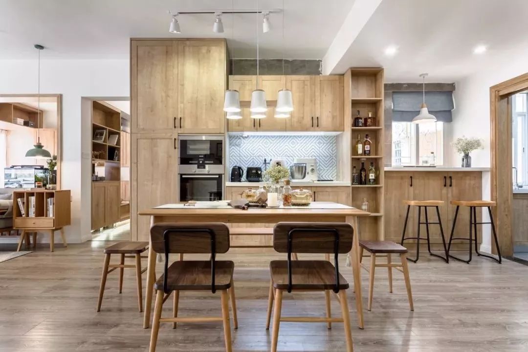 116㎡原木装修 | 主卫改衣帽间,书房装榻榻米-17