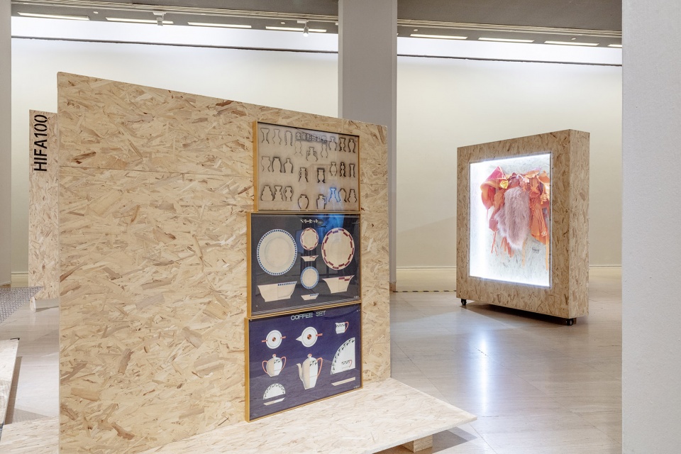 湖北美院百年文献展 | 游牧式展陈设计与可持续展览方案-27