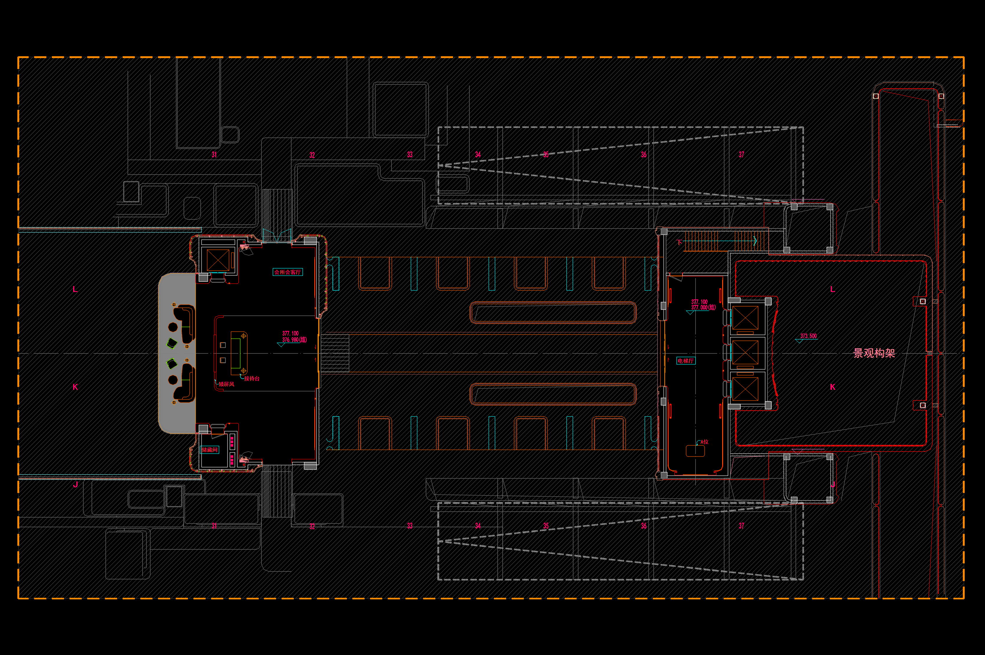 盛唐风韵:西安玺 2482㎡ 顶奢会所丨中国西安-121