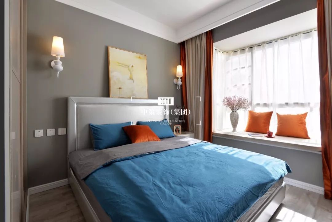 中策装饰 | 88 平小户型变身大气温馨空间-57