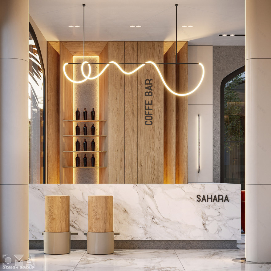 撒哈拉酒店室内设计项目丨沙特阿拉伯丨SPIRE-2