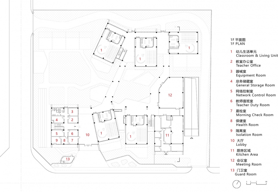 成都天府三幼 | 童真趣味的坡顶小屋建筑群-66