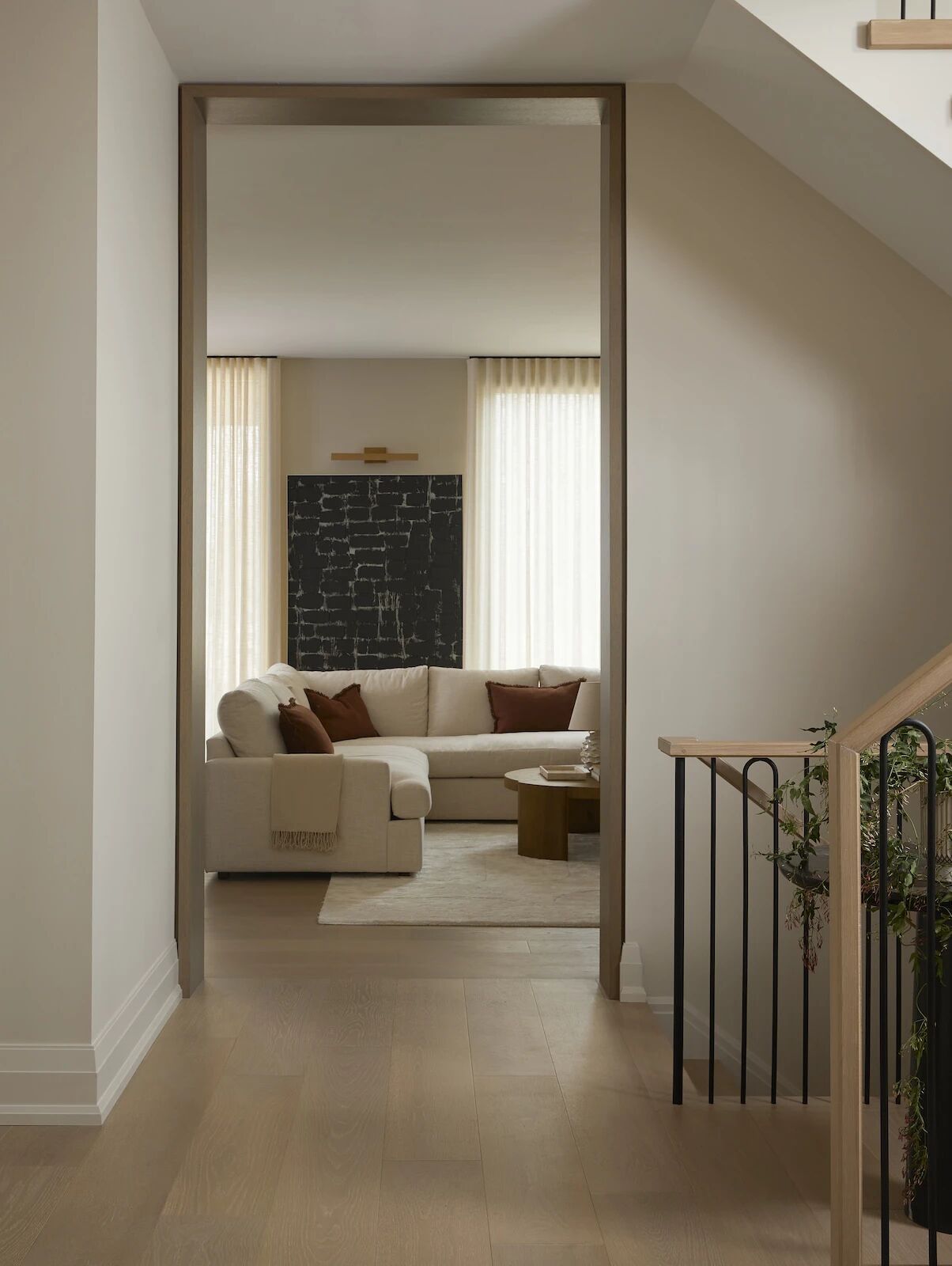 托斯卡纳色彩叙事住宅设计丨加拿大丨Studio Brocca-0