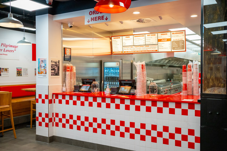 Five Guys | George Street Sydney | Restaurant Design-43