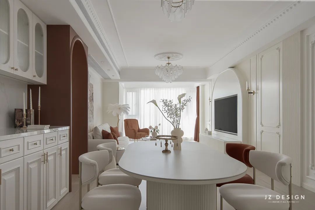 德阳金尊御府法式轻奢家居设计丨中国德阳丨憬致设计事务所-46