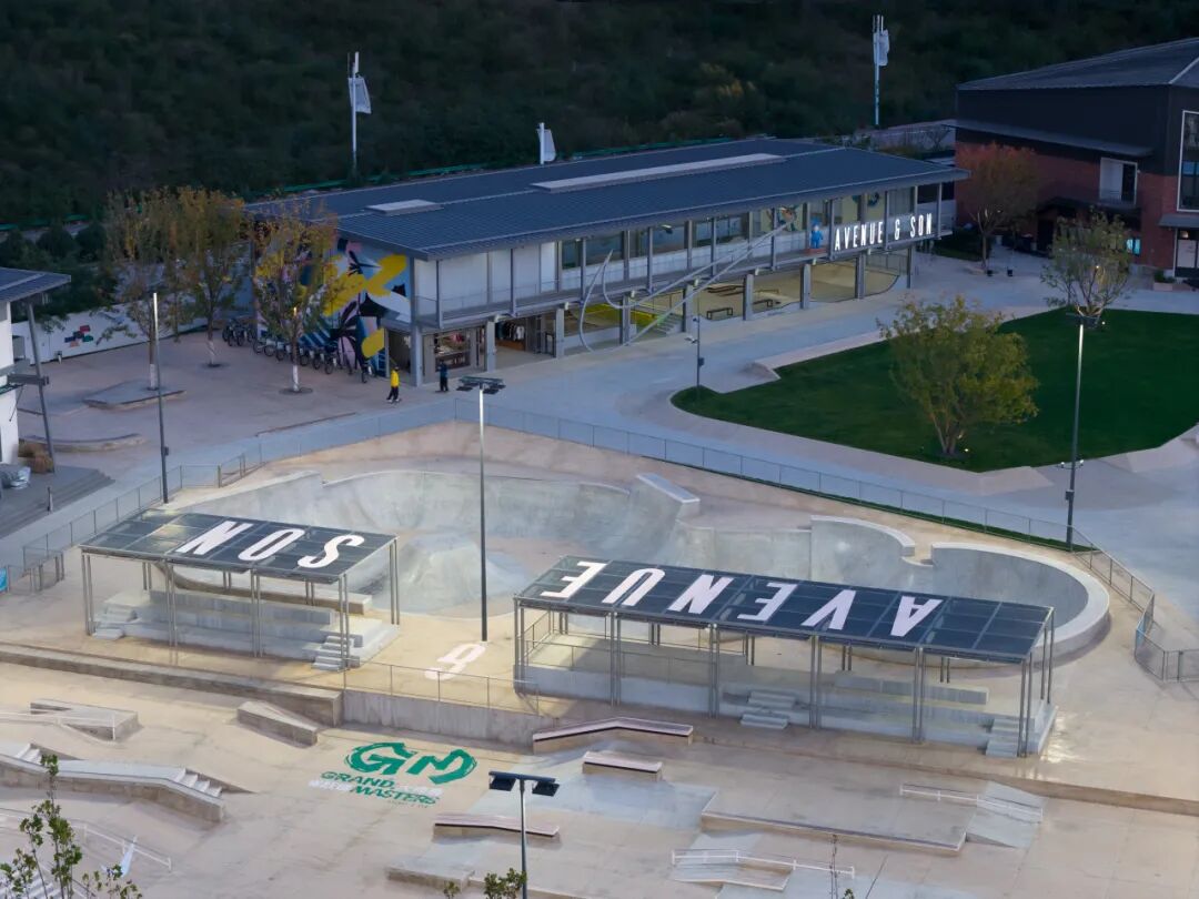 AVENUE & SON阿那亚北岸滑板公园丨中国秦皇岛丨万社设计-10