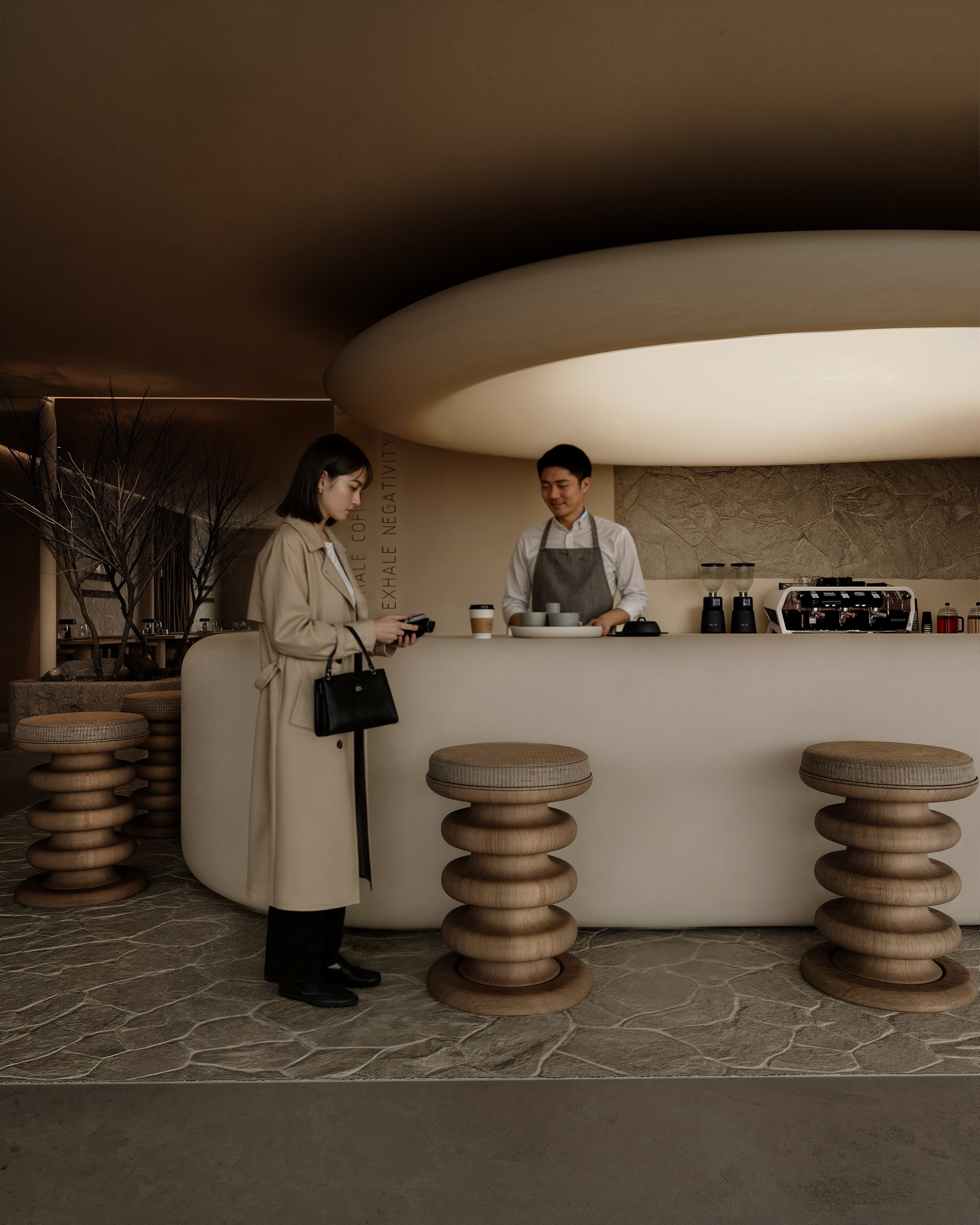 泽斯塔咖啡店丨ZAINAB AL DRIEDY-7
