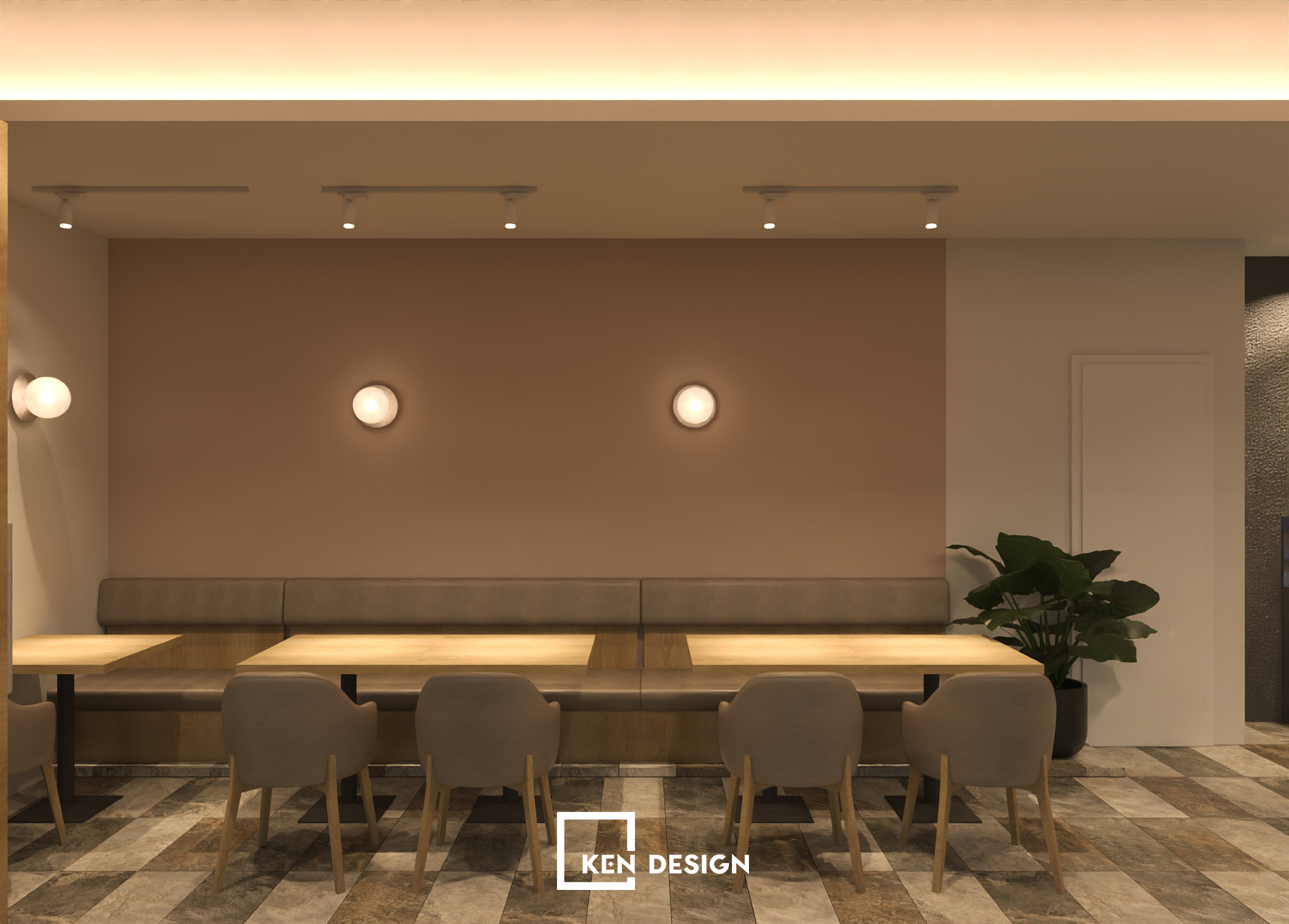 国际TL医院咖啡馆设计丨Ken Design-35