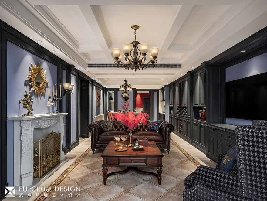 沉醉下的斑斓 · 美式风格三口之家的精彩设计丨支点设计-21