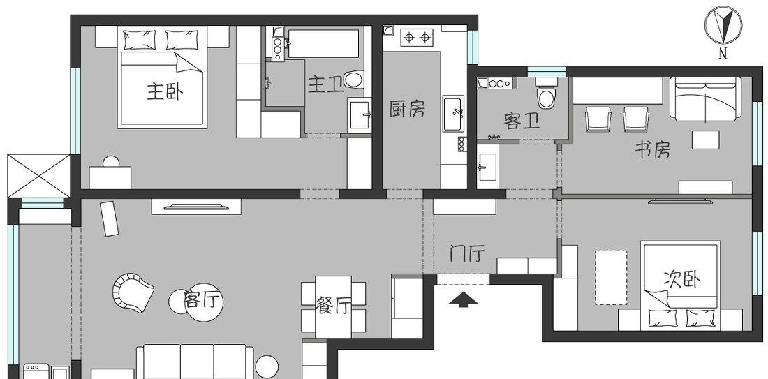 释放自然与现代的家,打造温馨收藏空间-10