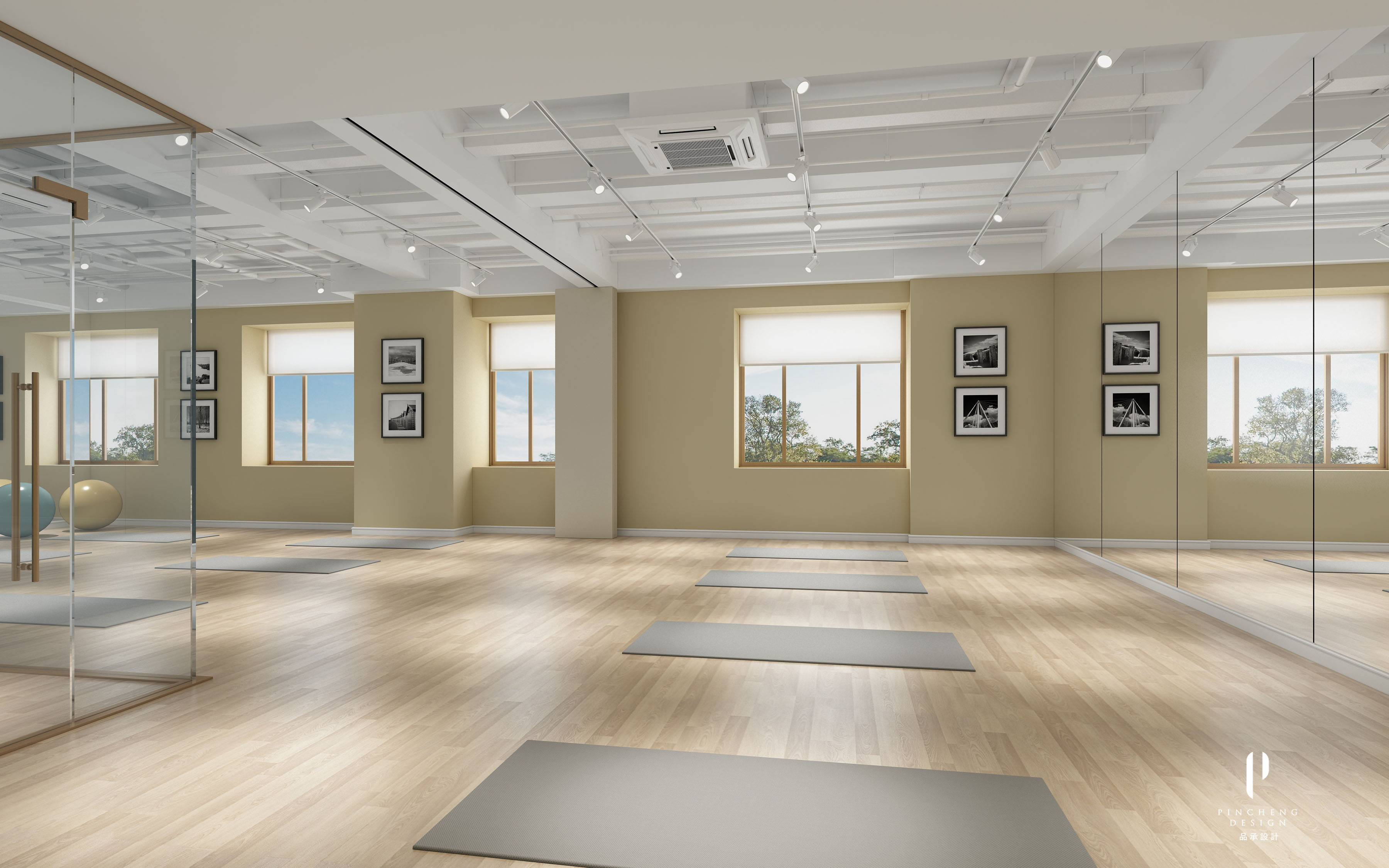 武汉岭尚空间高尔夫俱乐部,现代简约的设计美学-30