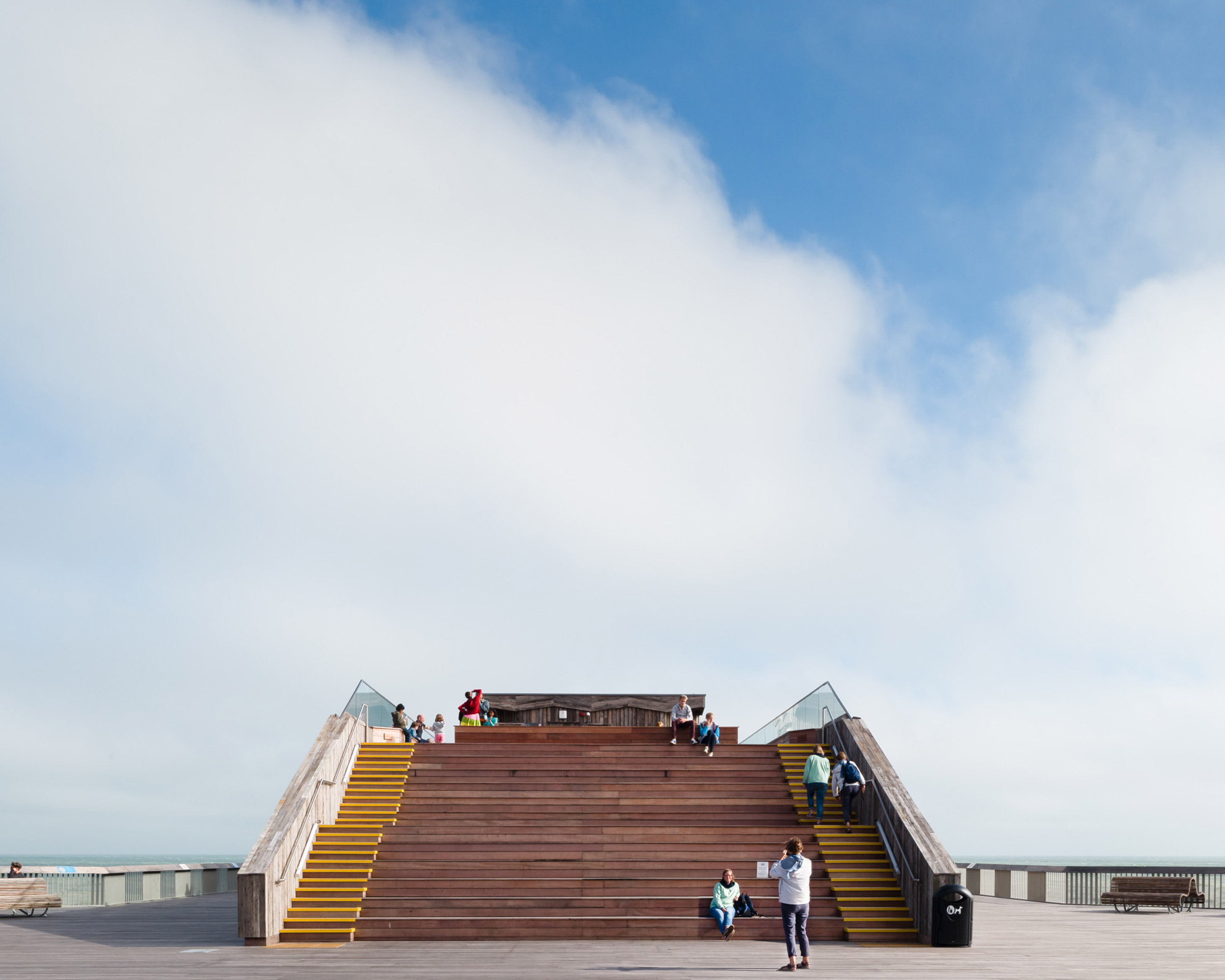British seaside pier gets 21st century update by dRMM-17