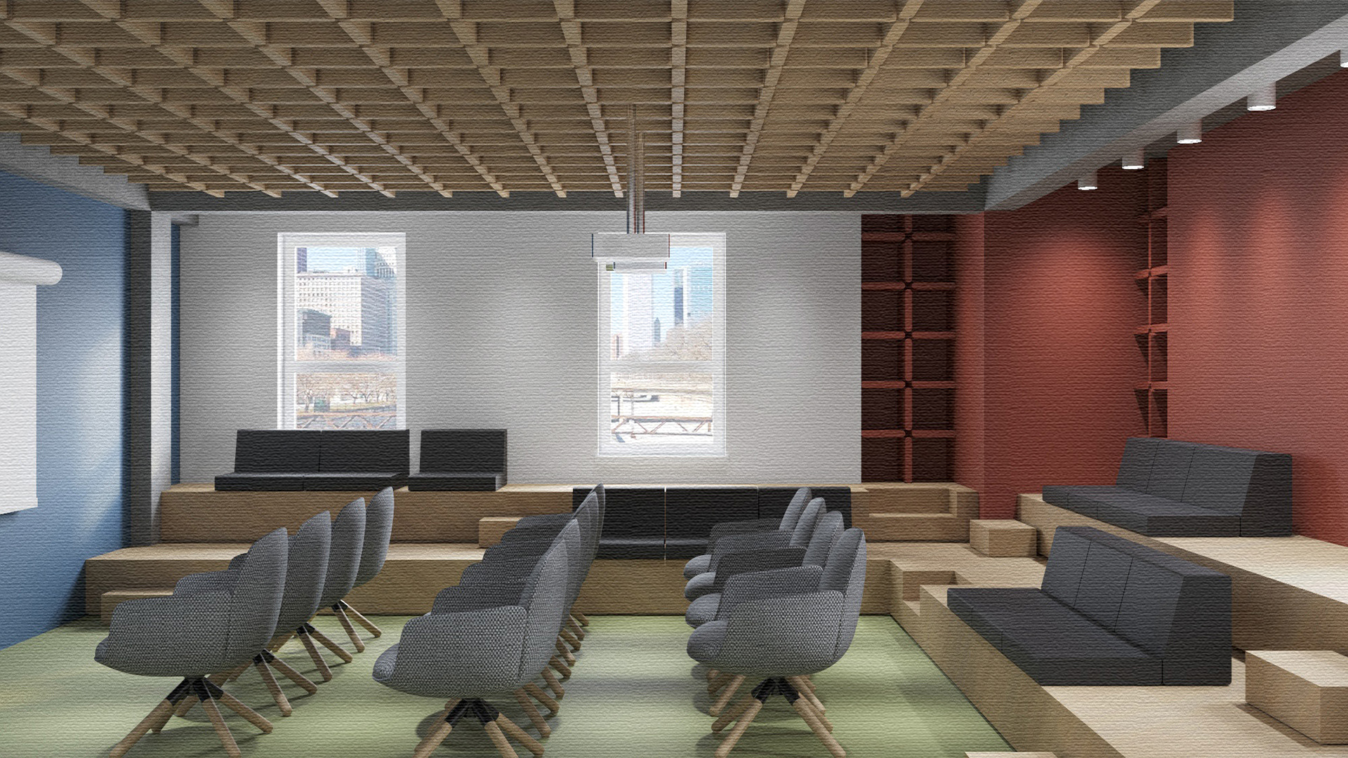 Portfolio. Interiors. Architecture of buildings.-44