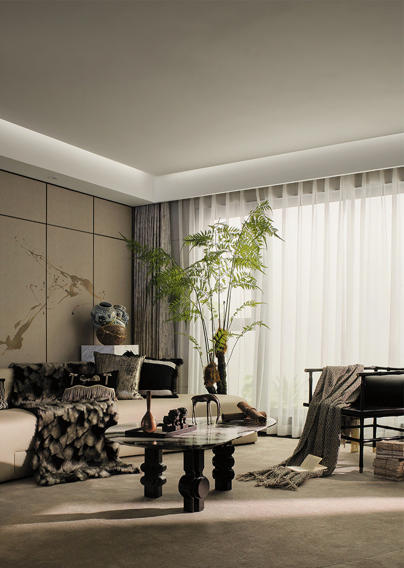 东方意境 · 中海沈阳创意样板间丨中国河北丨上海飞视装饰设计工程有限公司-3