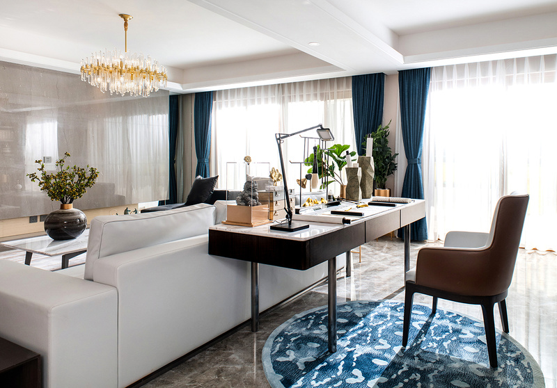 圣远广场三期195㎡精装样板房 | 轻奢风与优雅魅力的完美结合-34