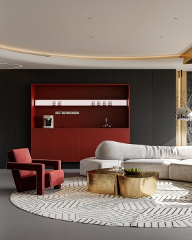 意式轻奢现代黑白灰风格家居设计