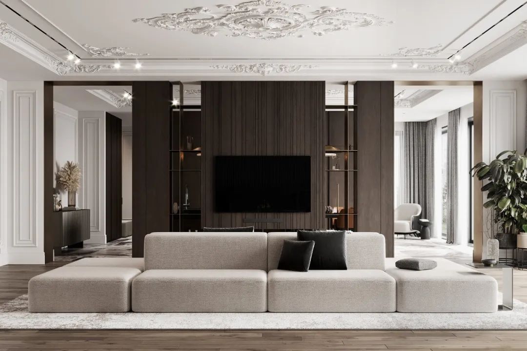 《川谷堂》173㎡奢华大宅丨Milana Ruslanovna-0