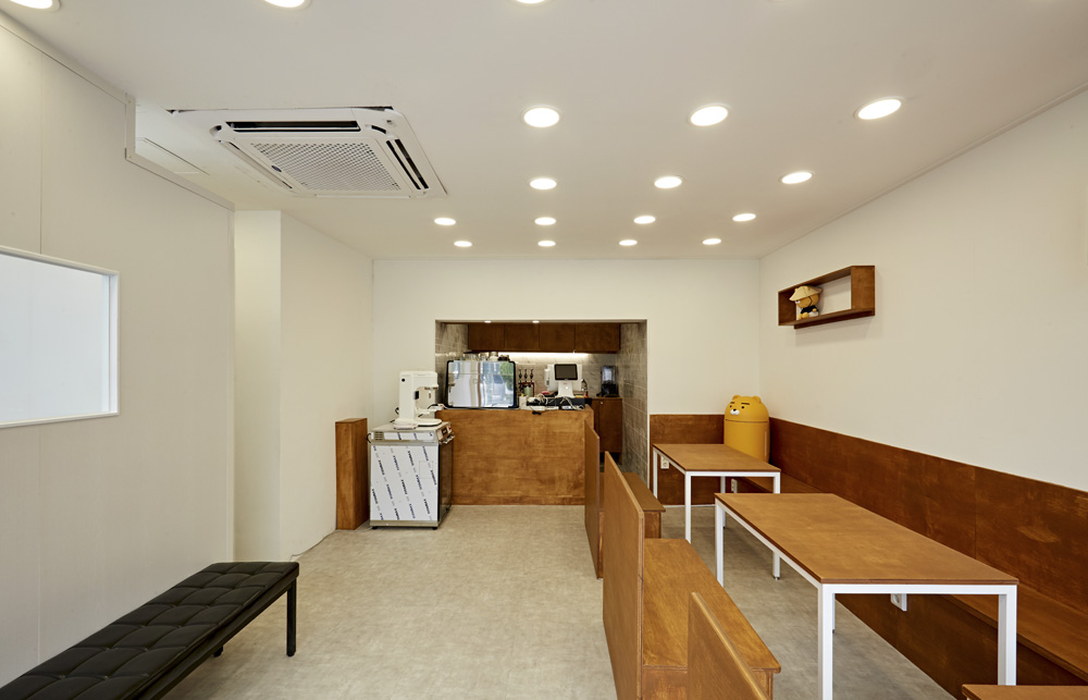 简约清新 12 平米咖啡店 -4