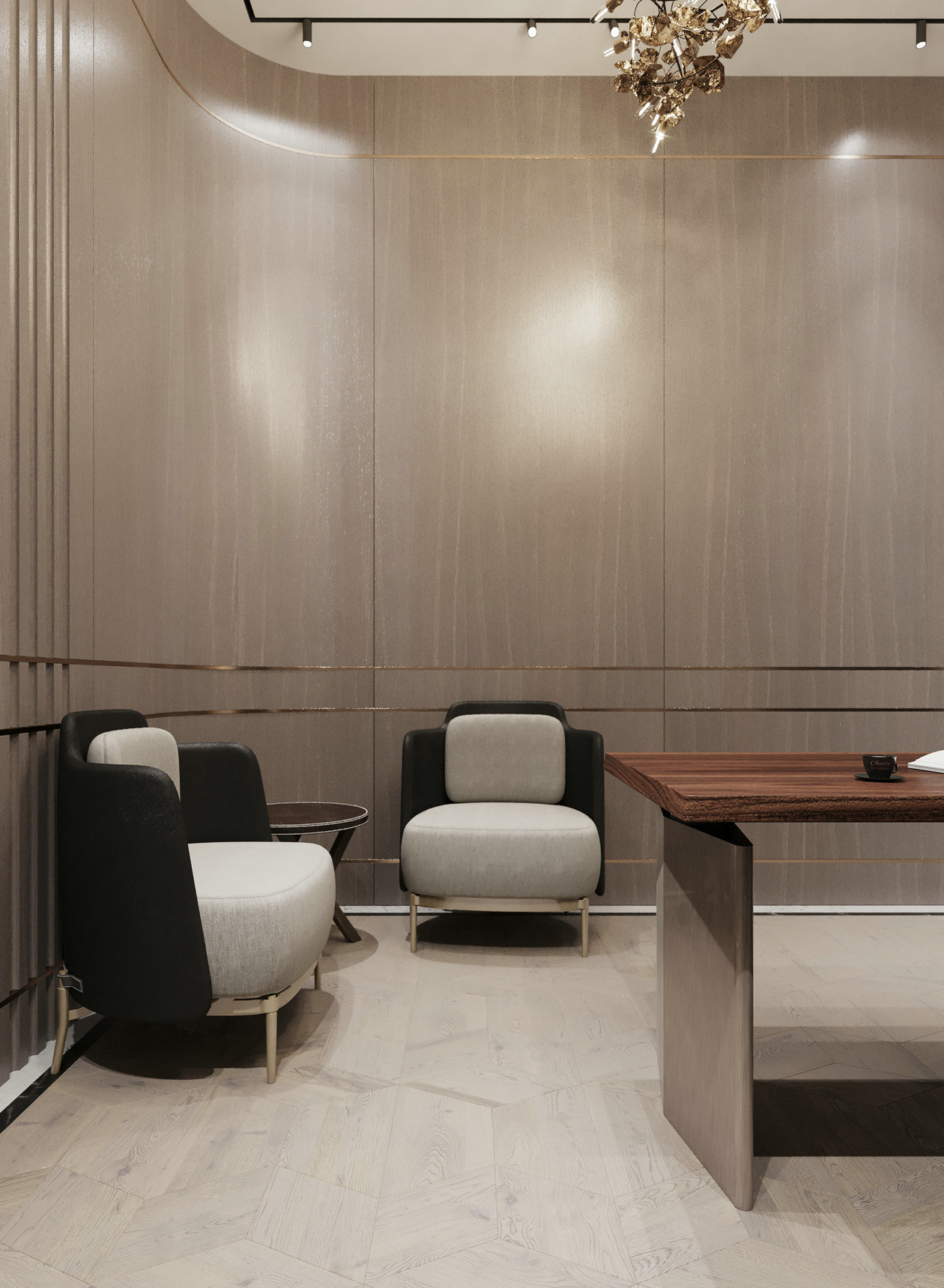 高级灰色系住宅设计 凝结时光的美，塑造高雅生活-17