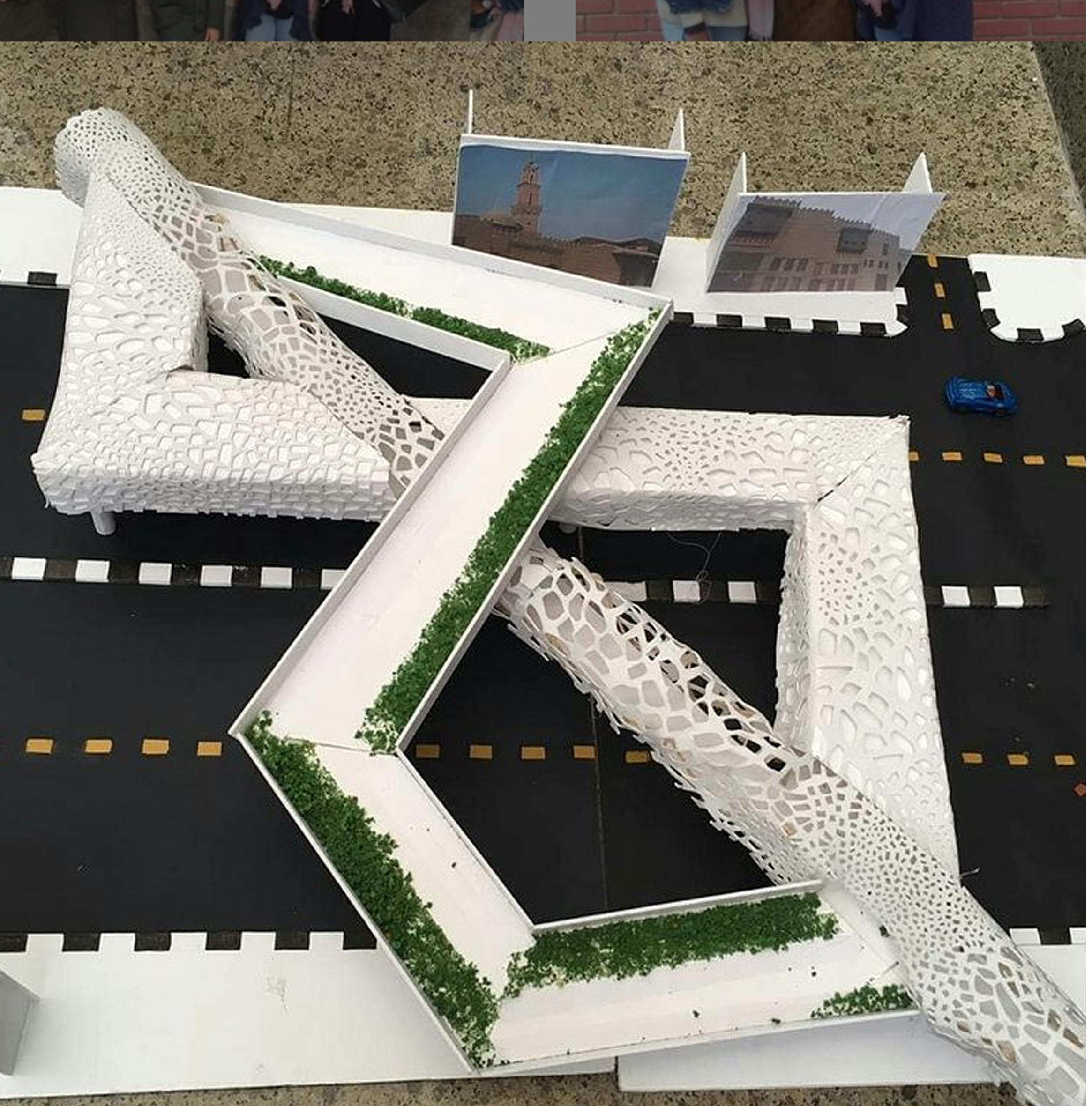 AL-Azhar Pedestrian Bridge-1