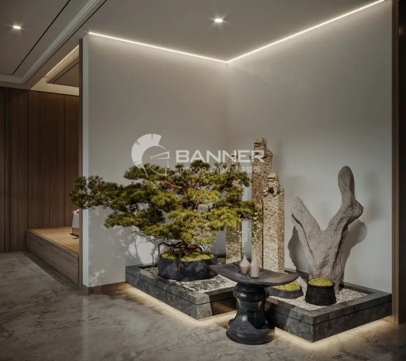 曲江别墅 | 新中式韵律与品质生活共存的空间设计-77