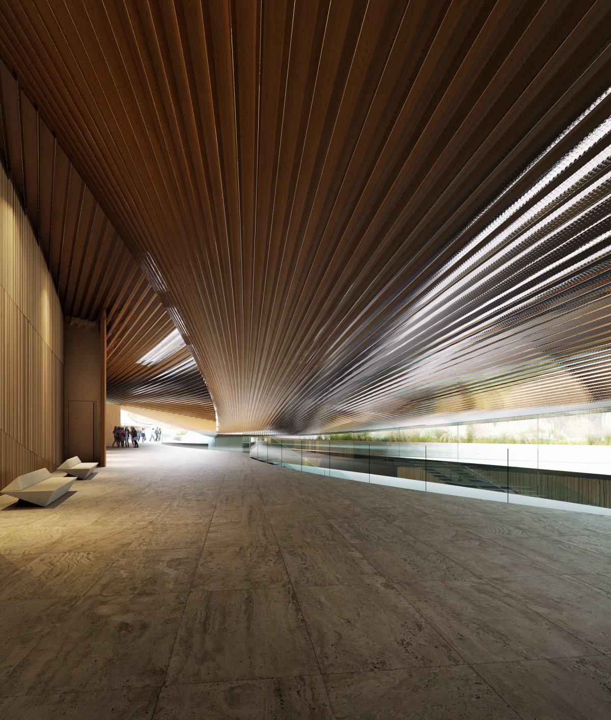 欧洲电影中心 CAMERIMAGE 建筑竞赛设计丨波兰丨Kengo Kuma & Associates-8