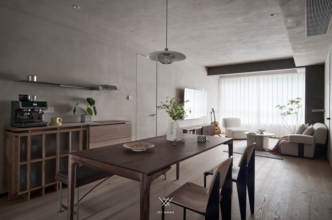 奶油色＋巧克力色,温柔与克制的魅力空间丨中国杭州丨菲拉设计-55