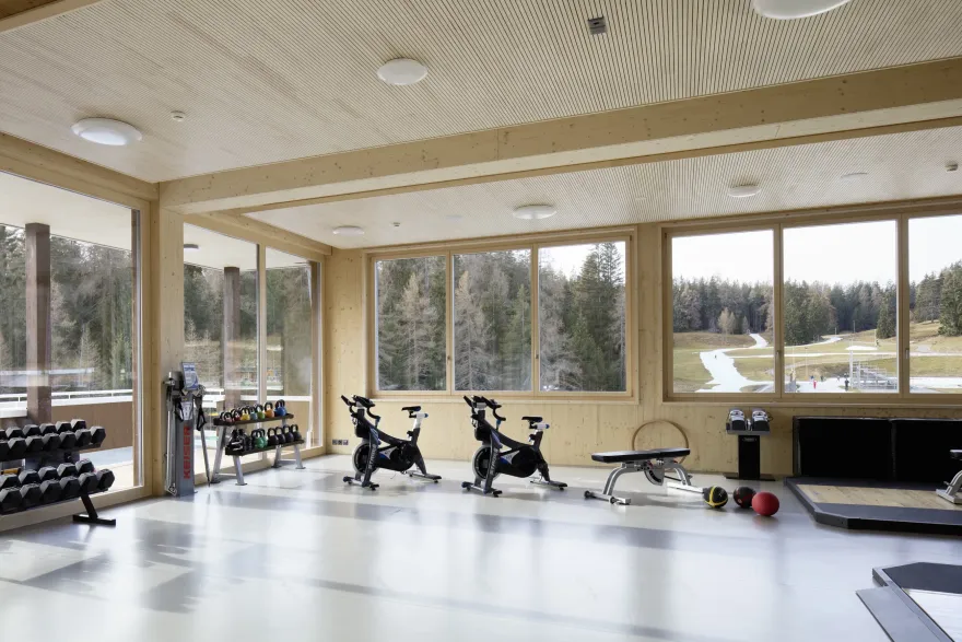 瑞士 Biathlon Arena Lenzerheide 新中心——动态北欧馆-27