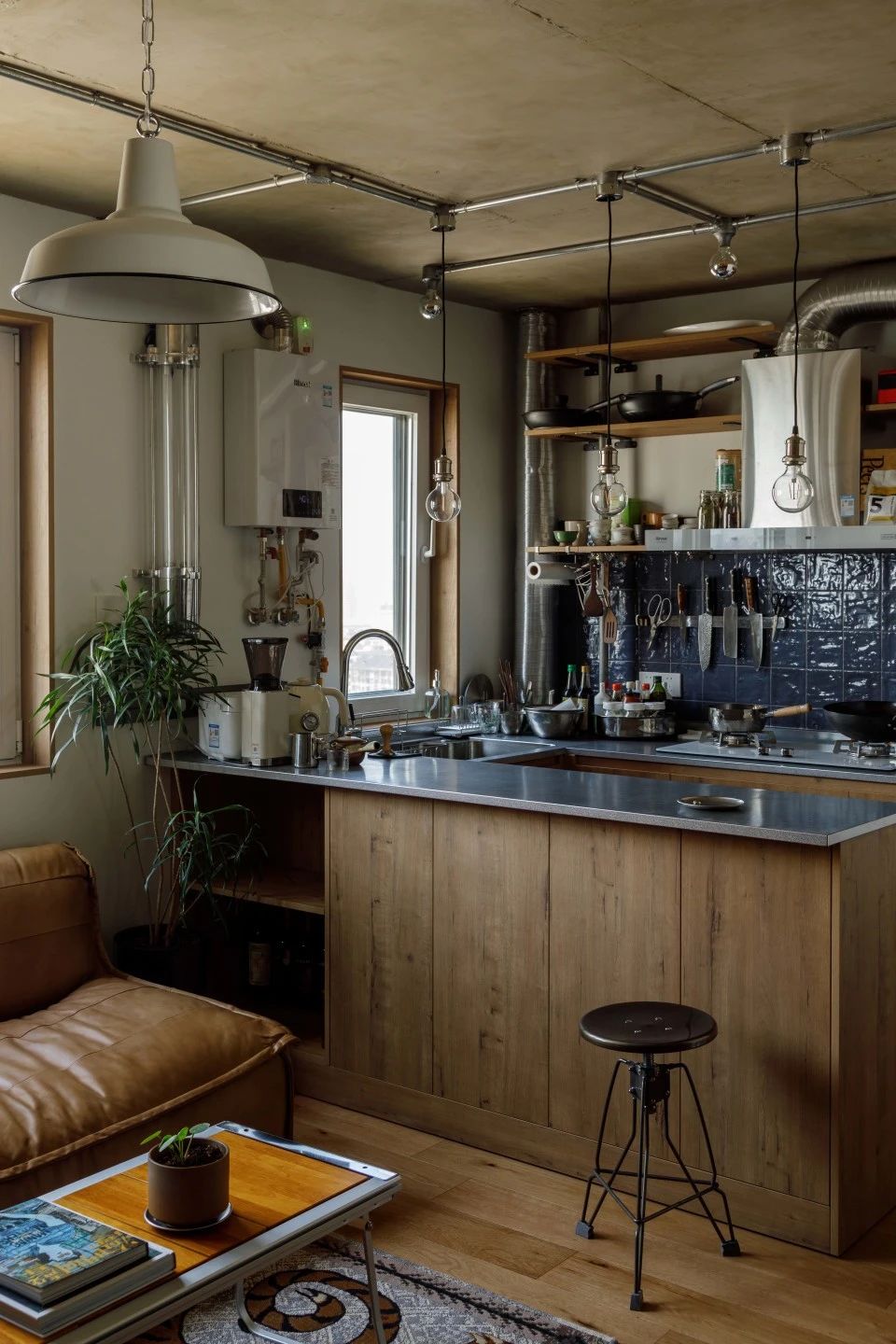 户外小夫妻的68㎡日杂风住宅-34