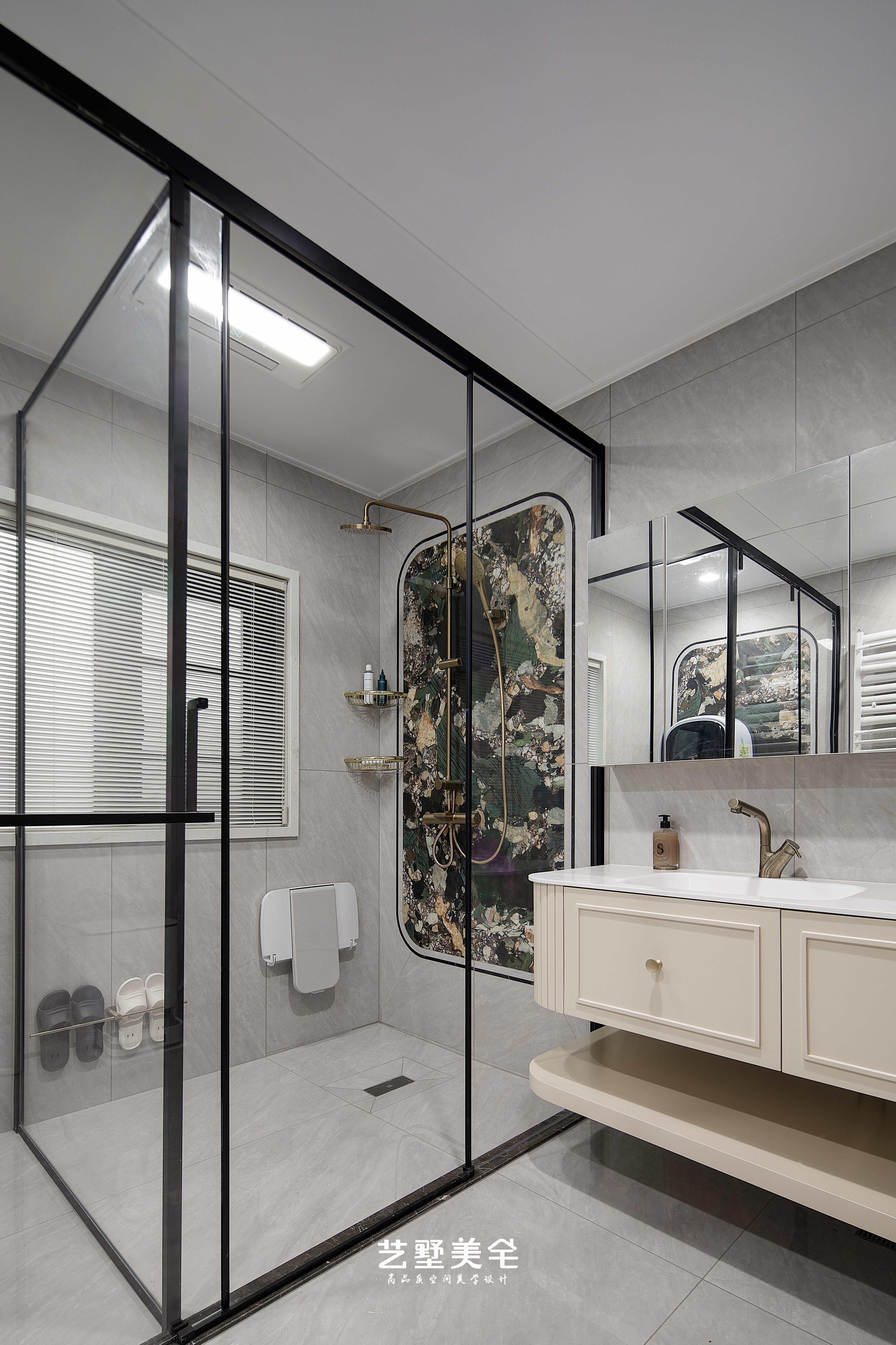 淮南*金地艳澜山 400㎡轻法式别墅设计丨中国淮南丨艺墅美宅设计-52