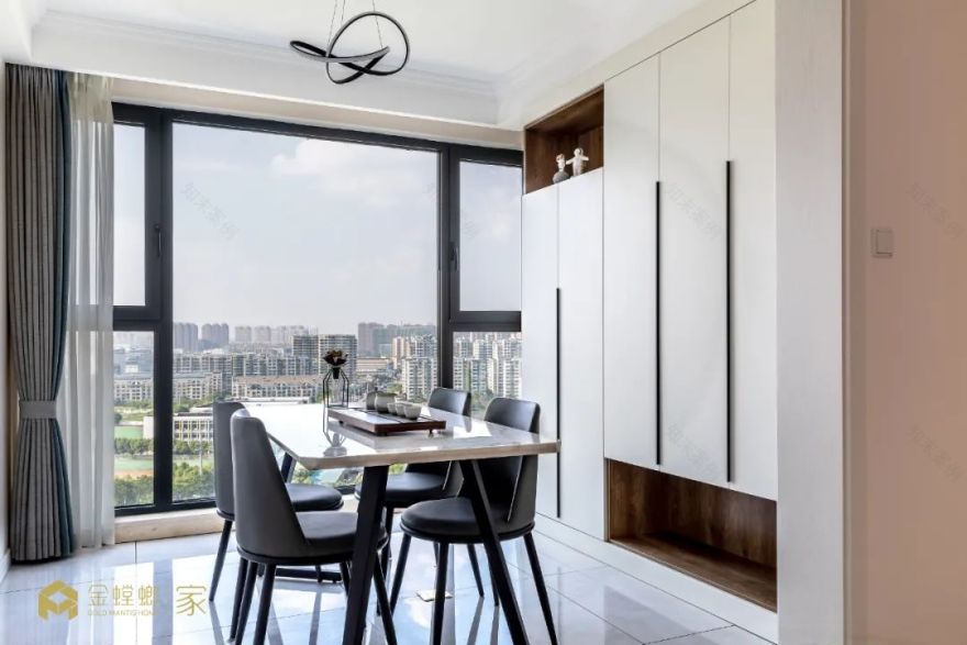 126㎡现代 INS 风婚房,简约优雅,多功能书房,生活美学新定义!-33