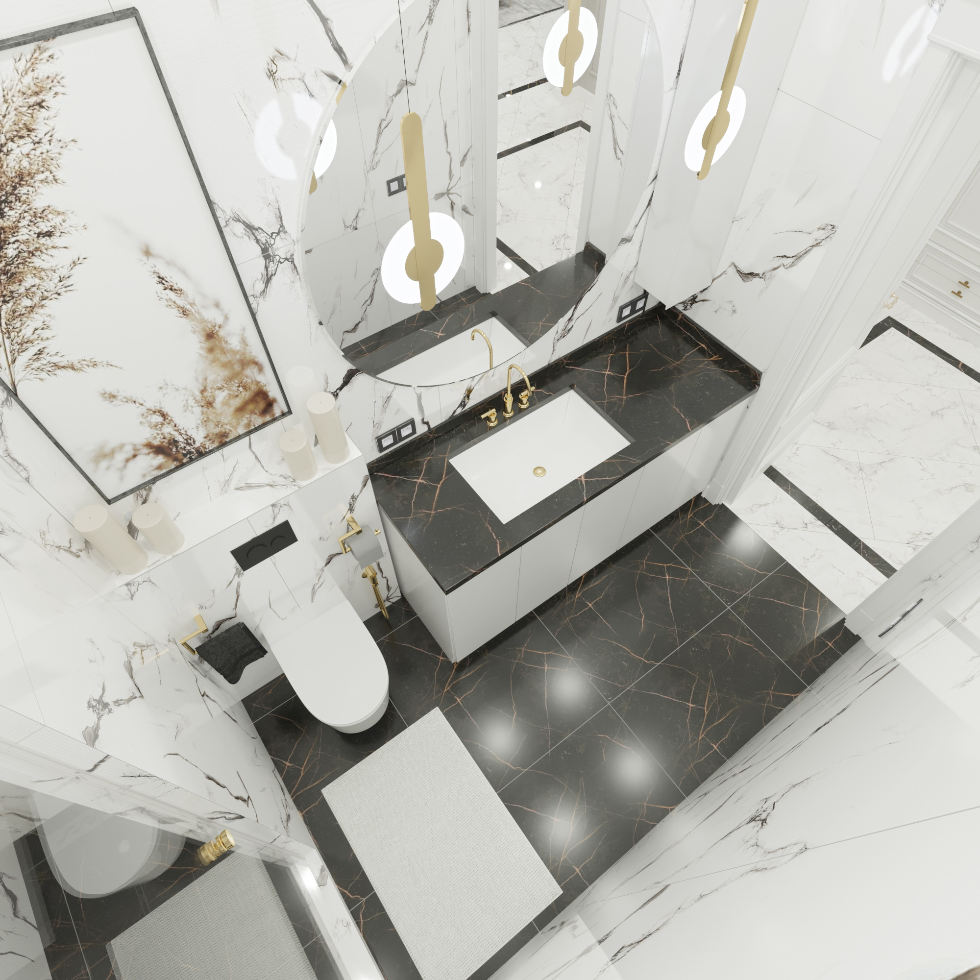 室内设计项目公寓丨乌兹别克斯坦塔什干-19