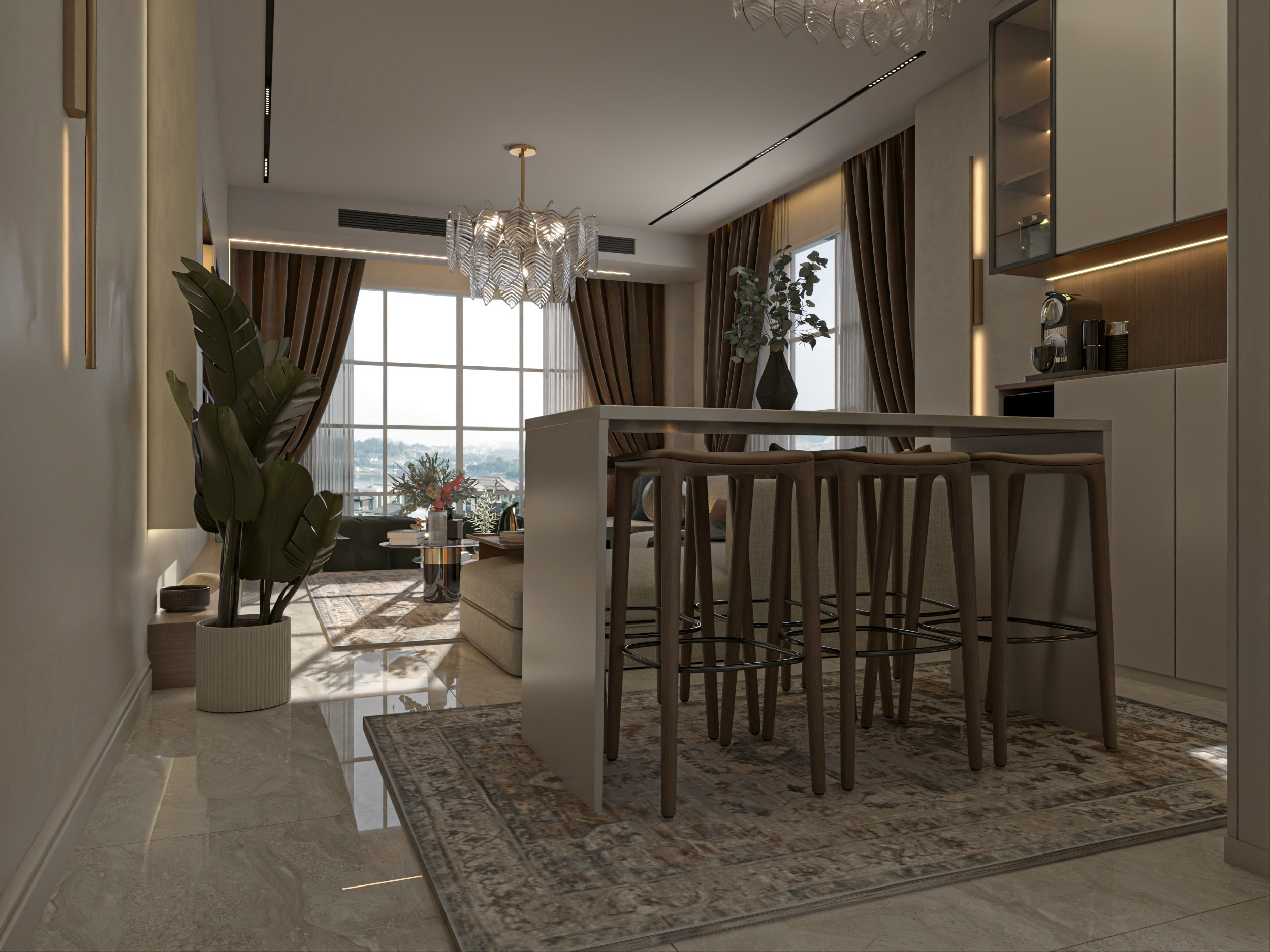 Living Room in Heliopolis City-1