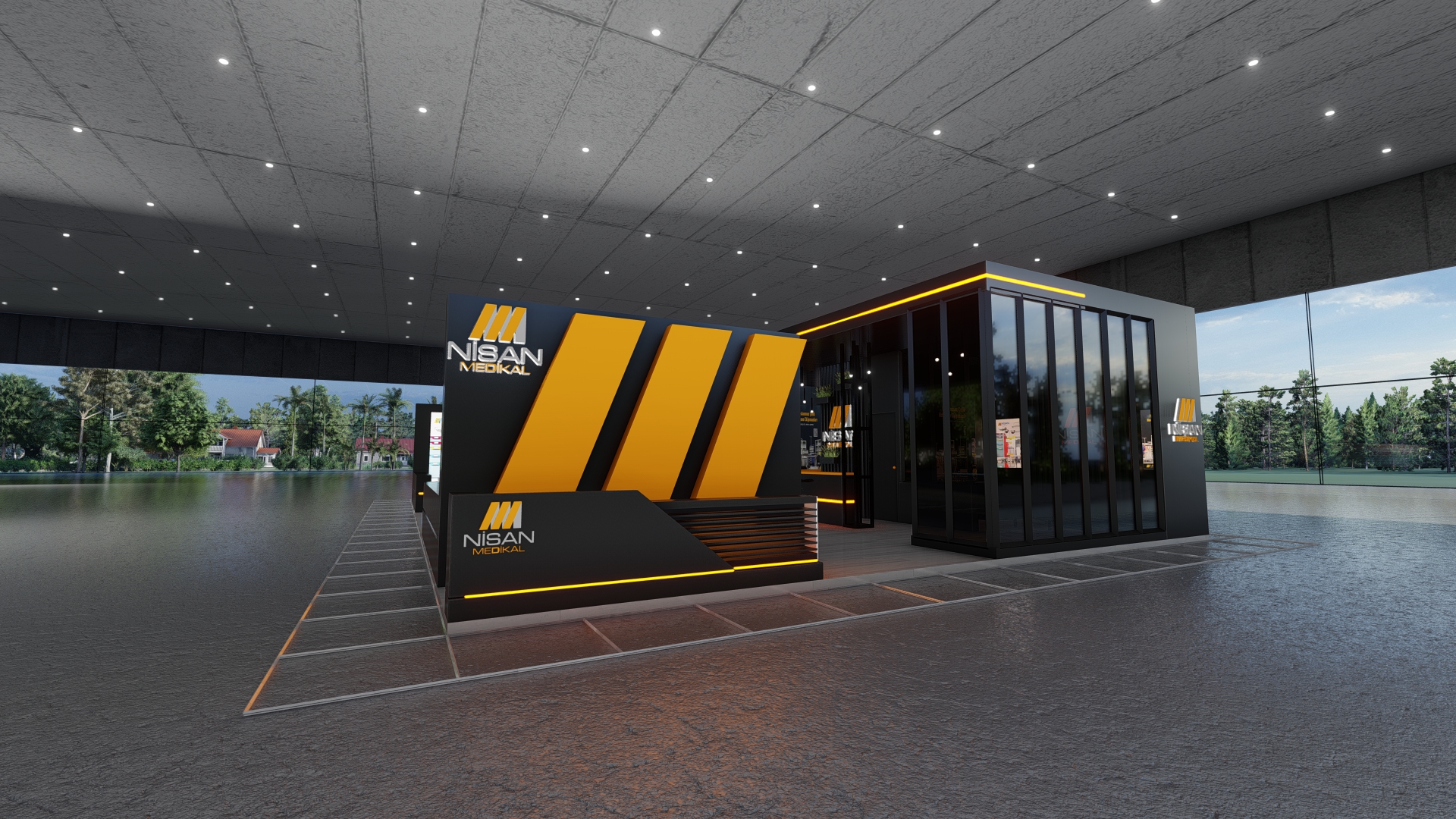 Nisan Medikal Booth Design-5