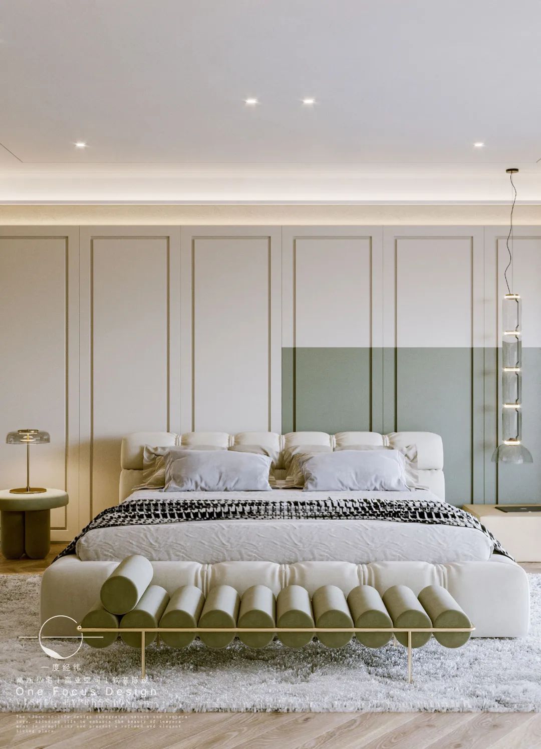 自然诗意的现代家居设计丨中国深圳丨一度经纬-37