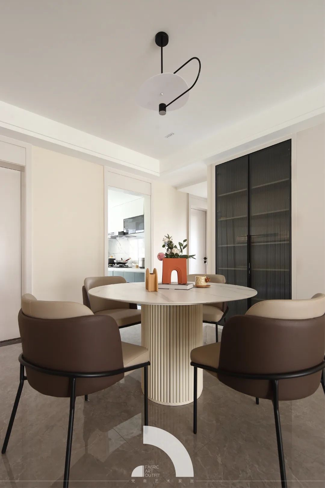 梵帛艺术「焦糖可可」糖果色中古风家居设计-35