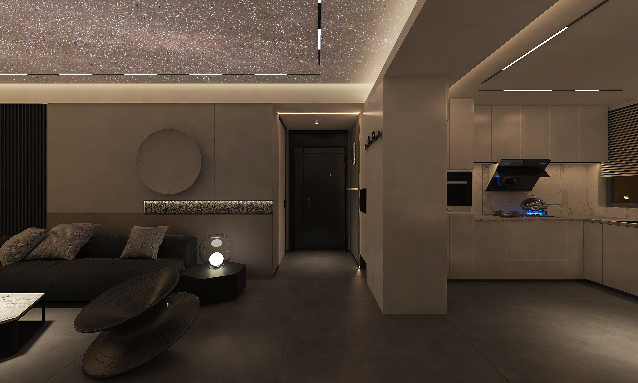 夜景///瀚正·御景城-7