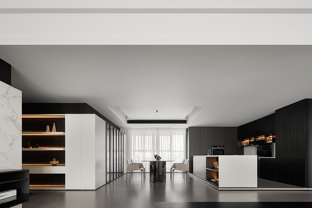 现代简约私宅空间设计丨科盛装饰设计-51