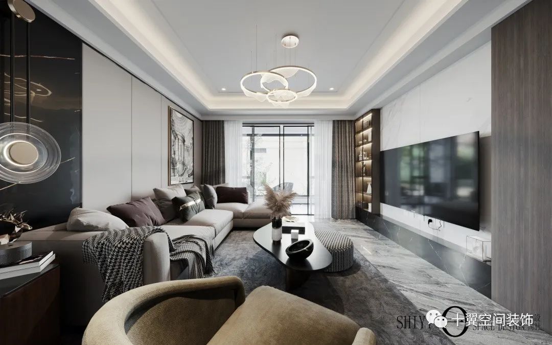 宜昌卓越精英阶层定制 | 现代简约艺术空间-84