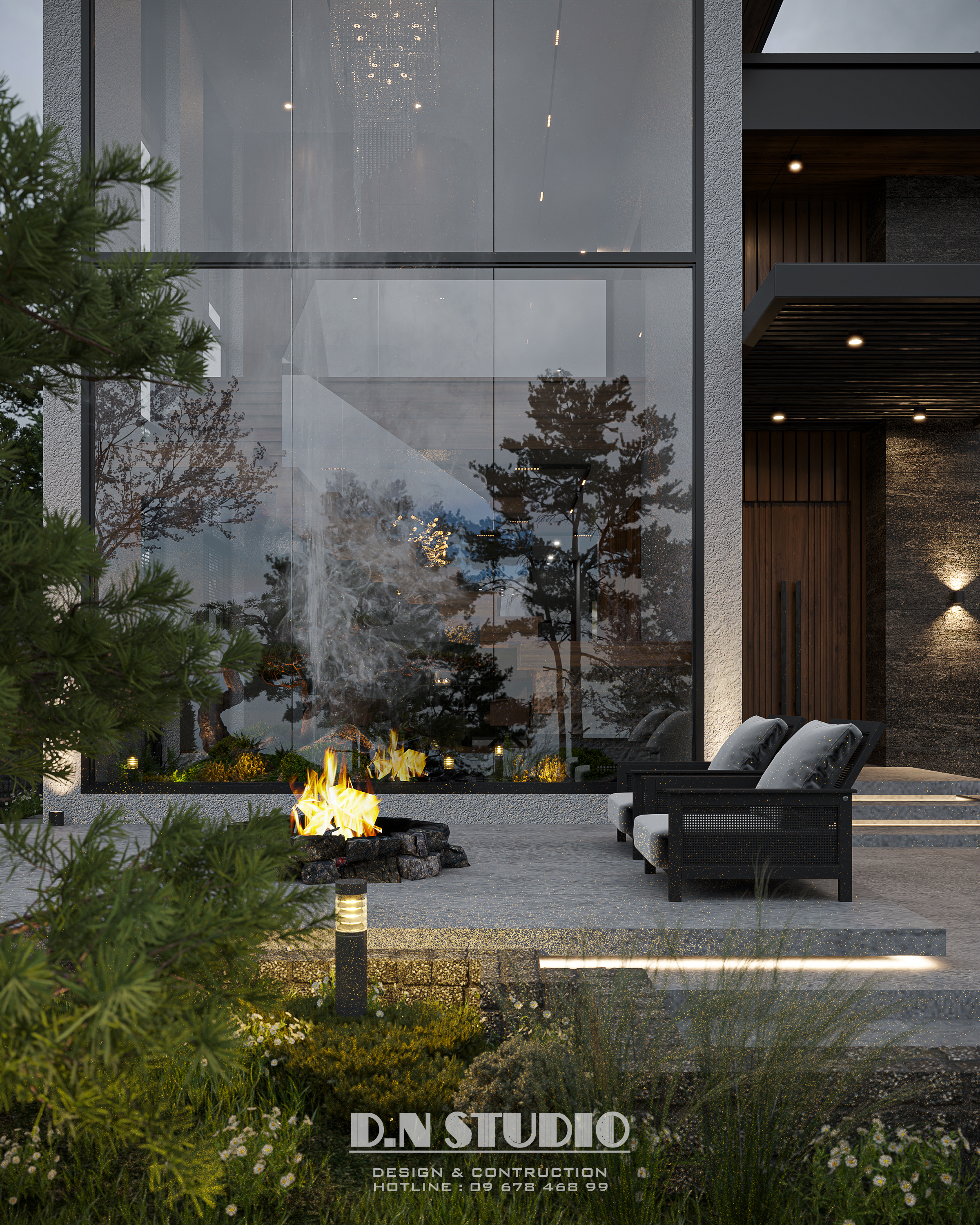 别墅建筑丨越南河内丨Danh Nam-9