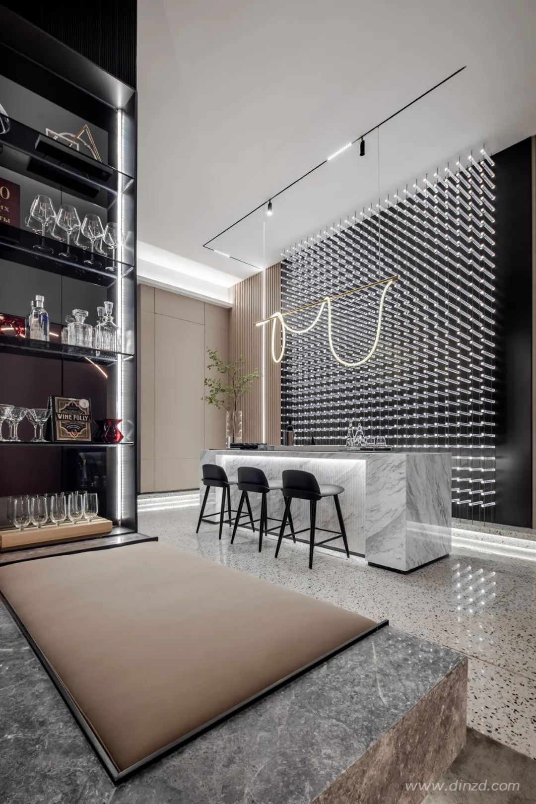 广州 185㎡叠墅样板间，演绎轻快都市生活-31