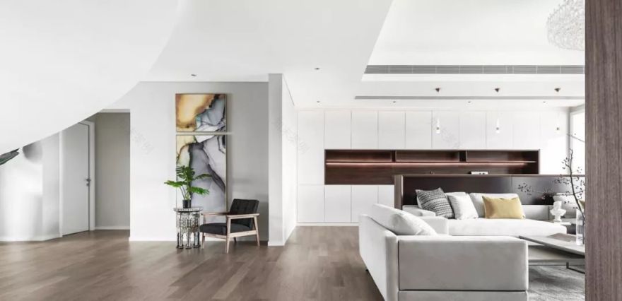 陆家嘴顶层私宅,舞者般的旋转楼梯-21