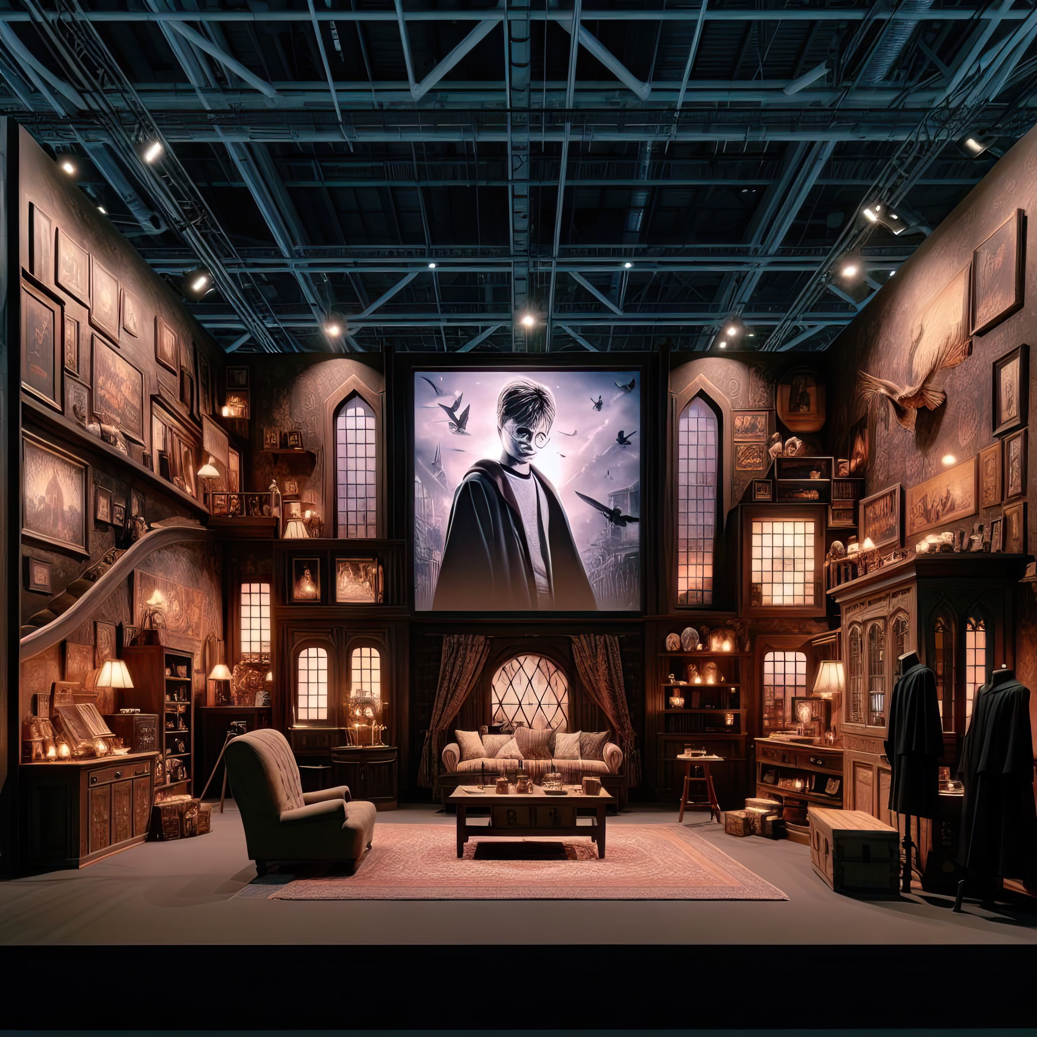 Harry Potter exhibition booth/interior store by Ai-9
