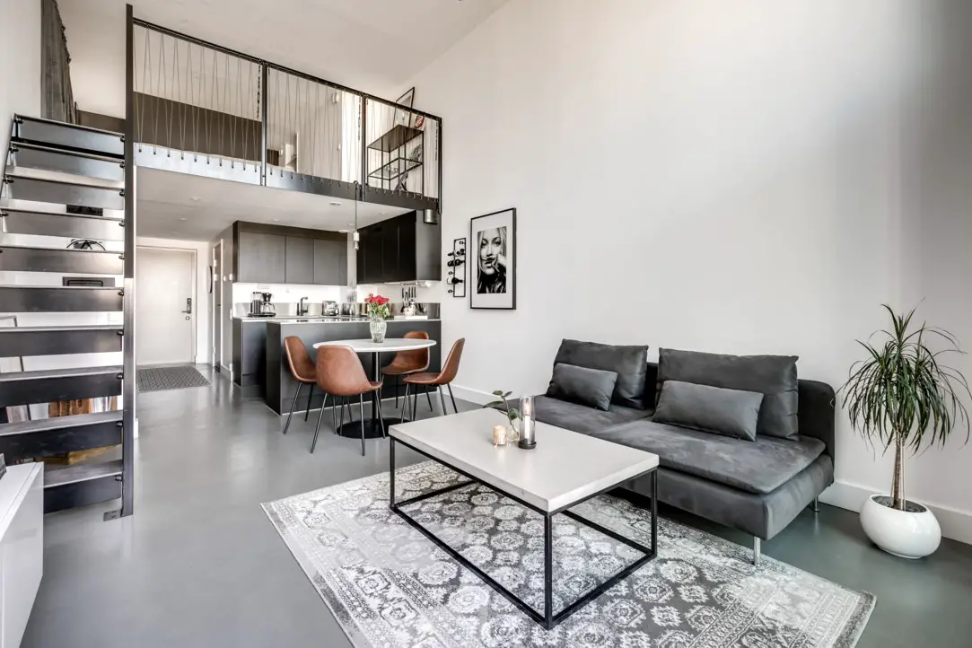 瑞典斯德哥尔摩 52m2 现代设计二层公寓-4