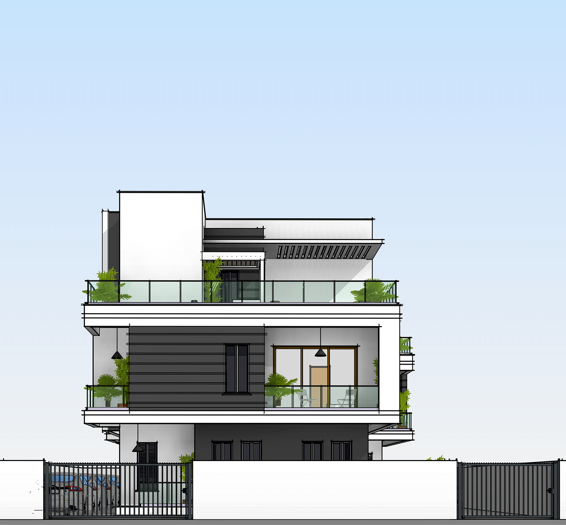 MAGODO PH 1 私人住宅丨尼日利亚拉各斯丨WILTSHERE 建筑事务所-19